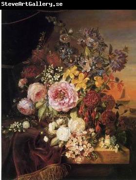 unknow artist Floral, beautiful classical still life of flowers 04